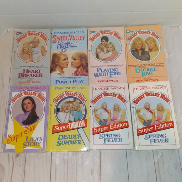 Sweet Valley High Vintage Book lot of 25 Francine Pascal - Picture 7 of 8